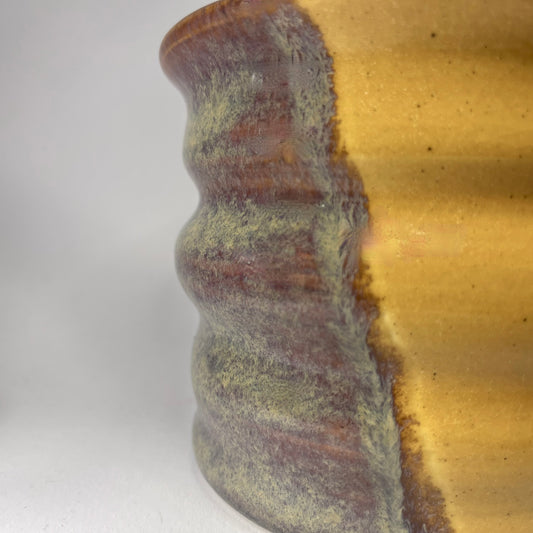 Bloempot 2 kleuren, Ø 13 x 11