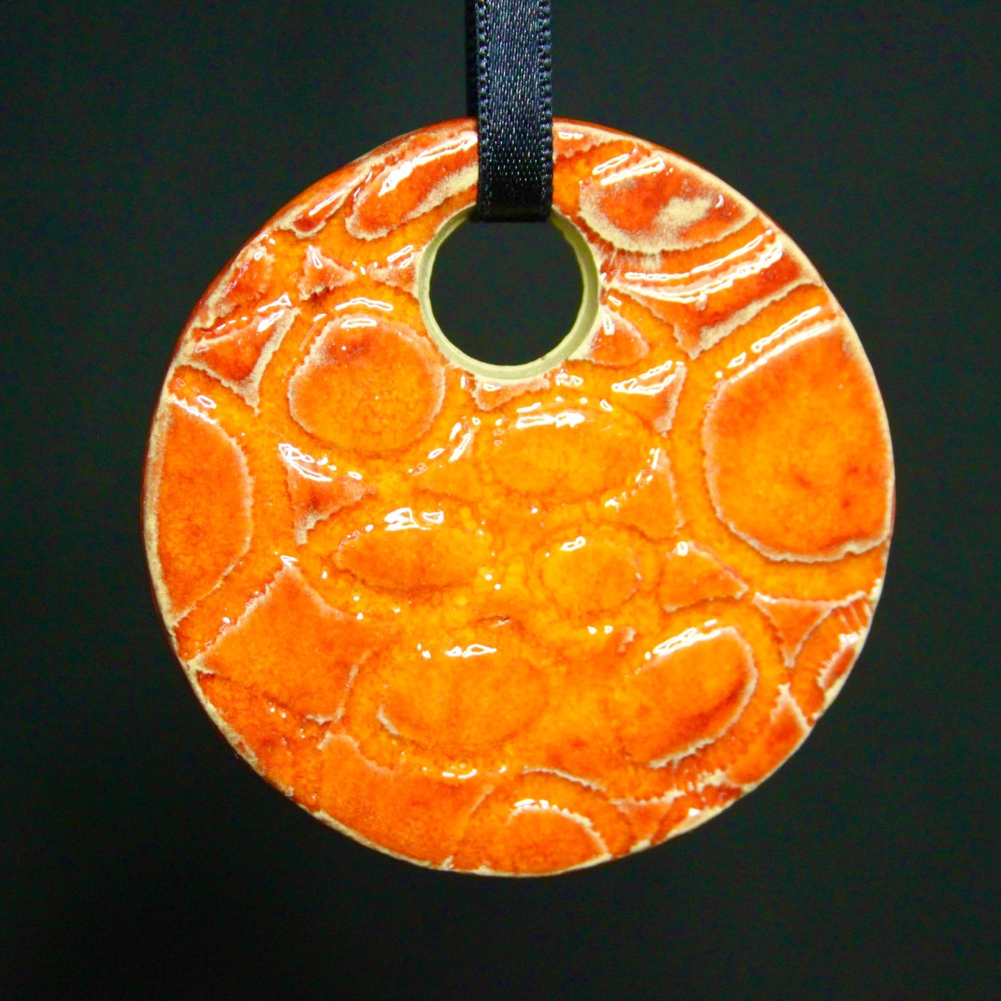 Kersthanger oranje