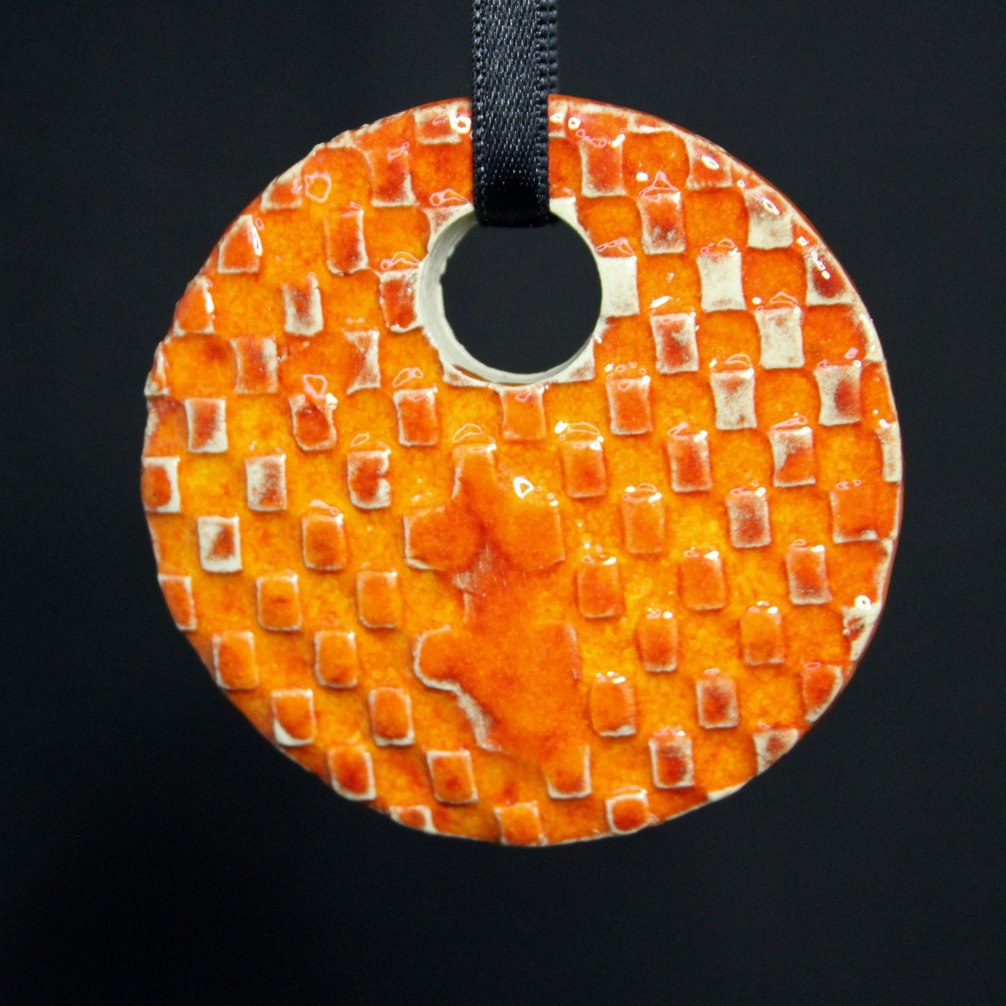 Kersthanger oranje