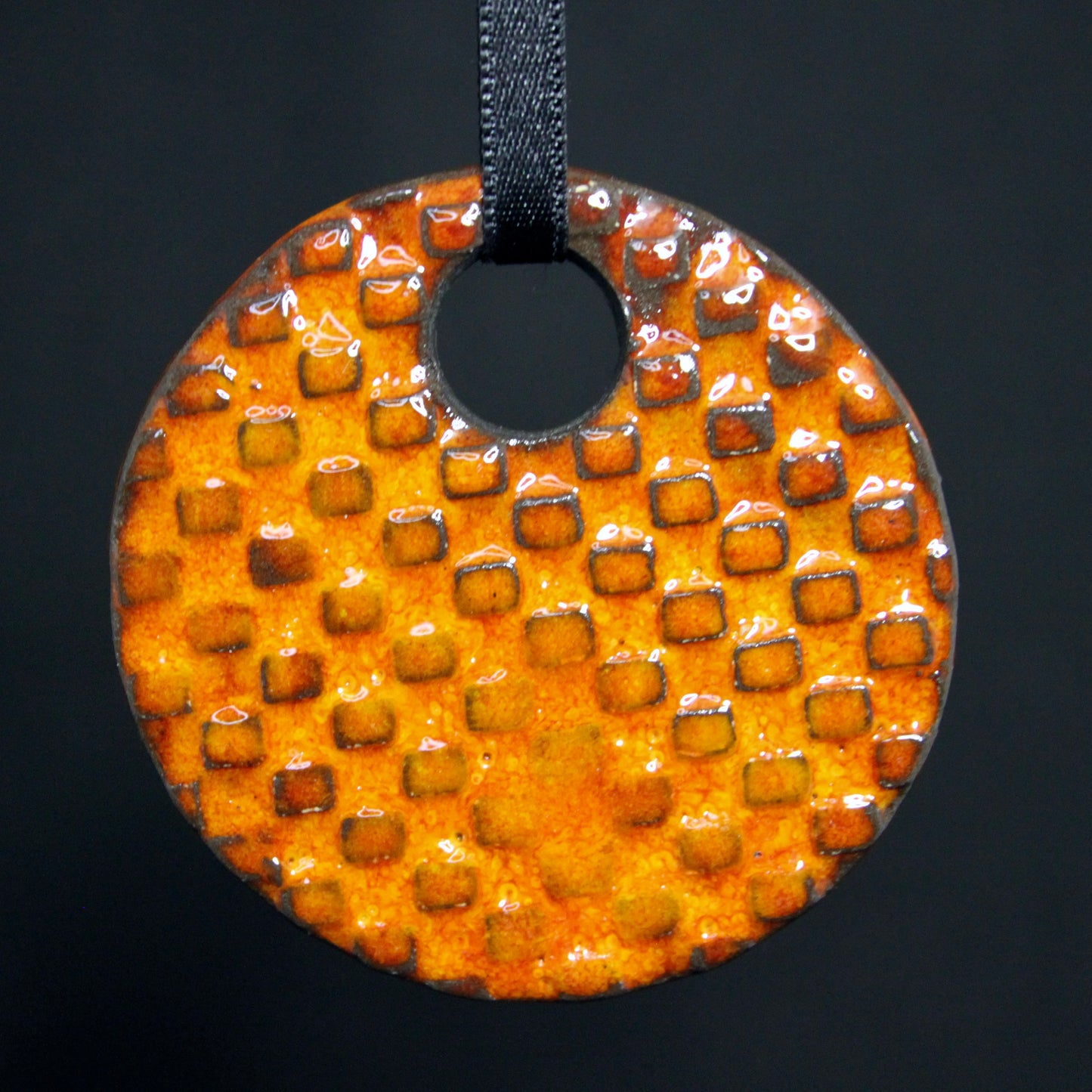 Kersthanger oranje