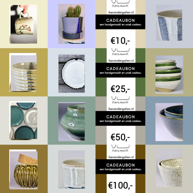 Cadeaubon Ilse keramiek
