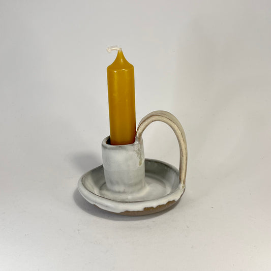 Kleine kandelaar wit