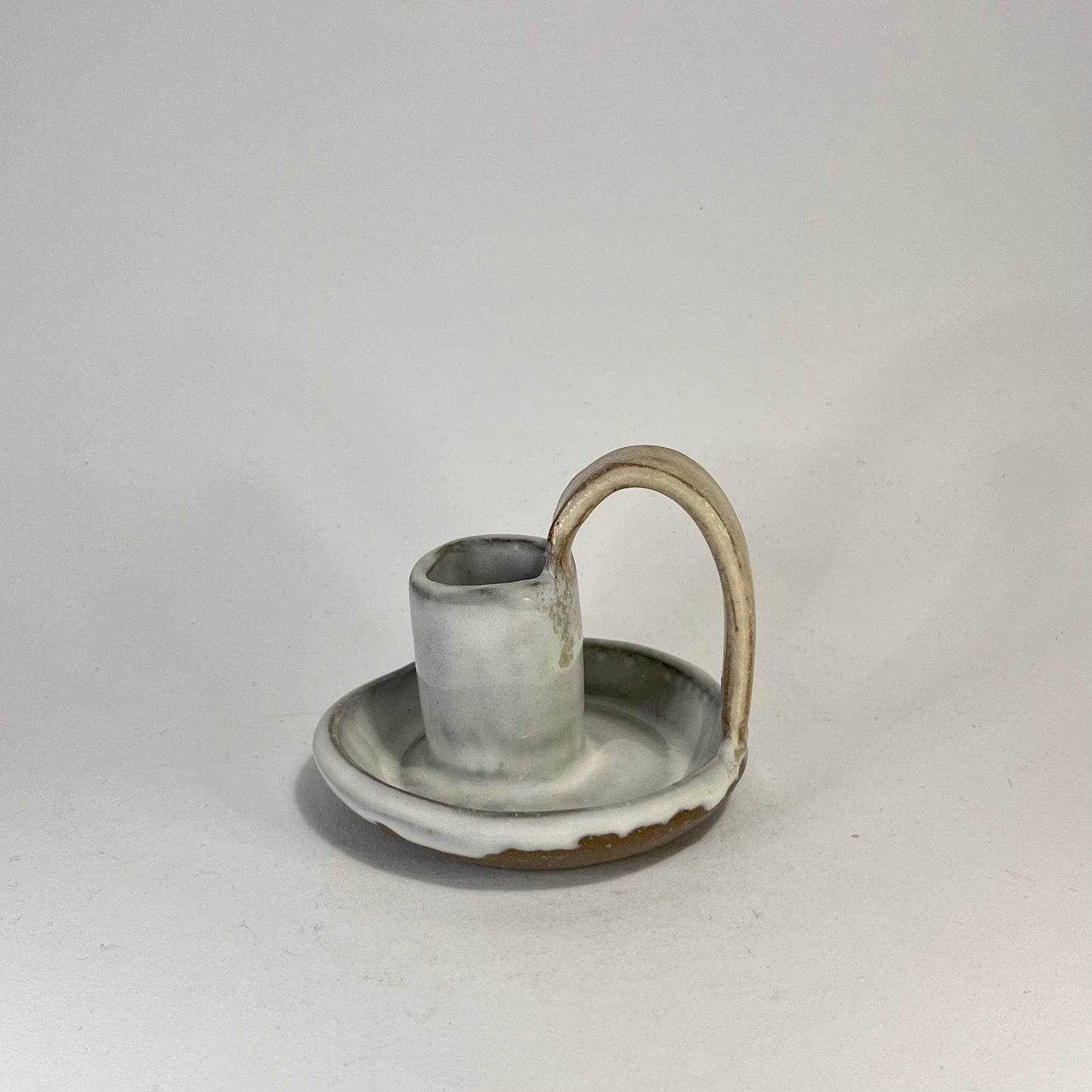 Kleine kandelaar wit