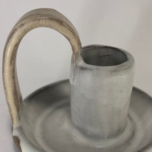 Kleine kandelaar wit