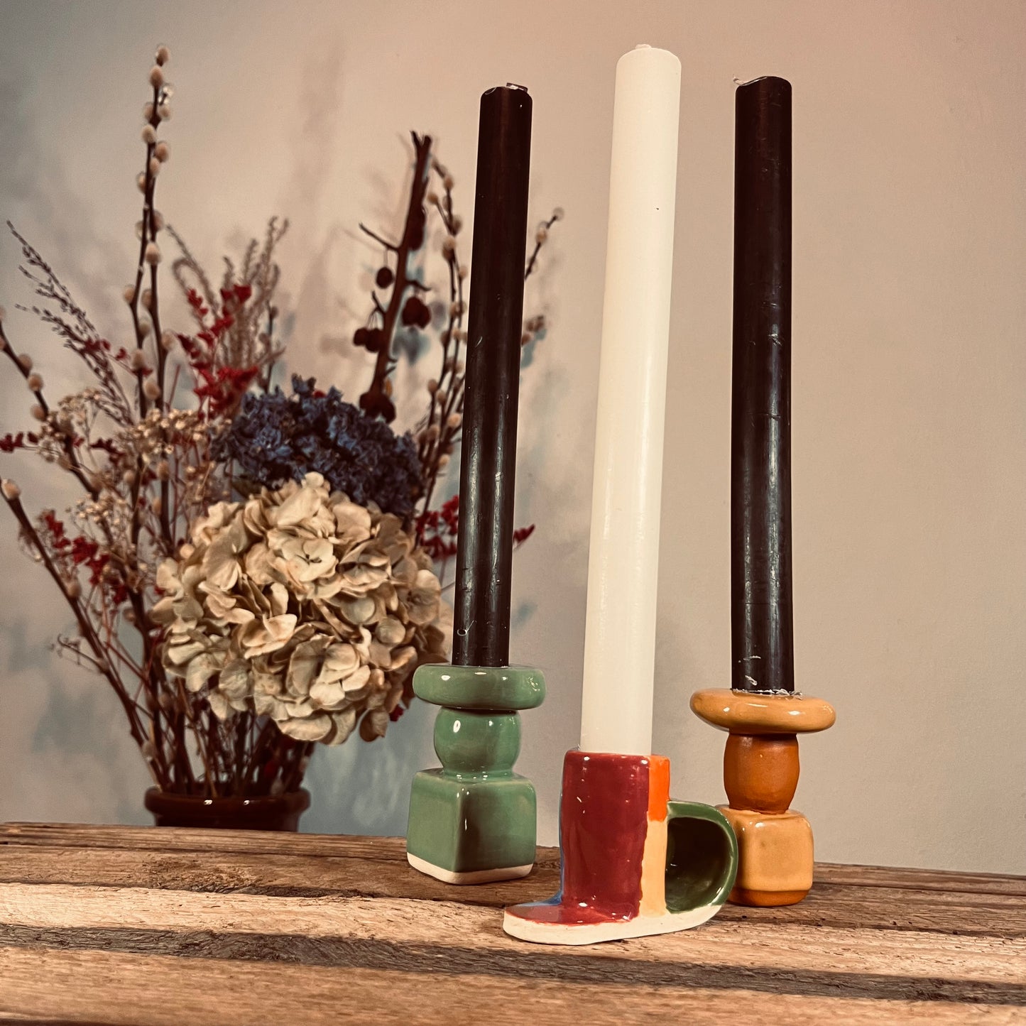 Kleine kandelaar groen