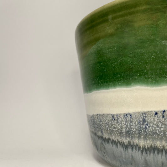 Bloempot 3 kleuren, Ø 18 x 13