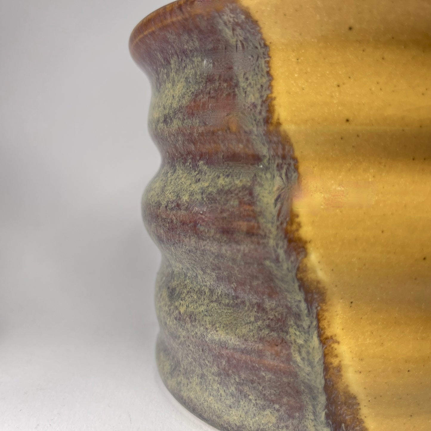 Bloempot 2 kleuren, Ø 13 x 11