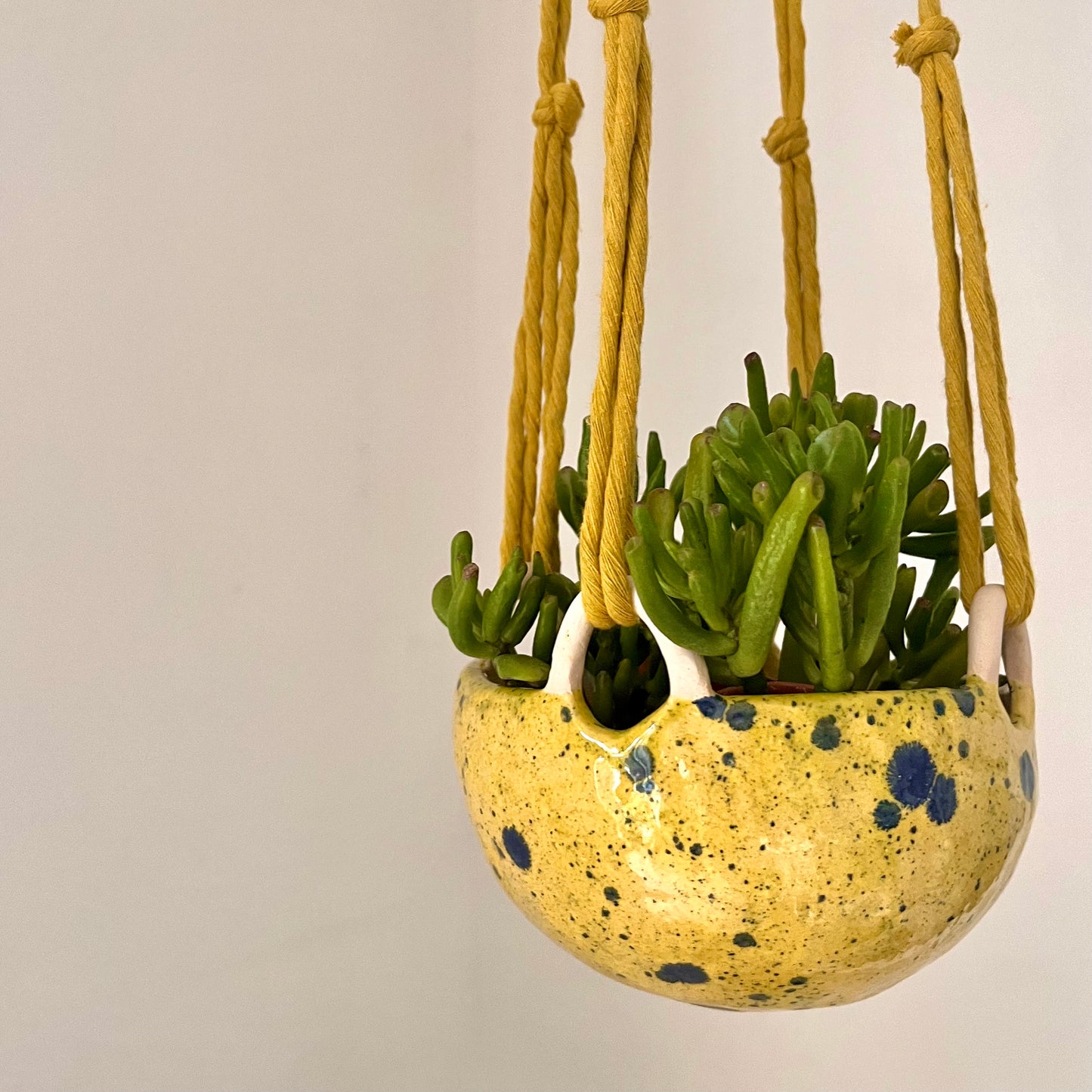 Hangpot geel, Ø 15 x 10