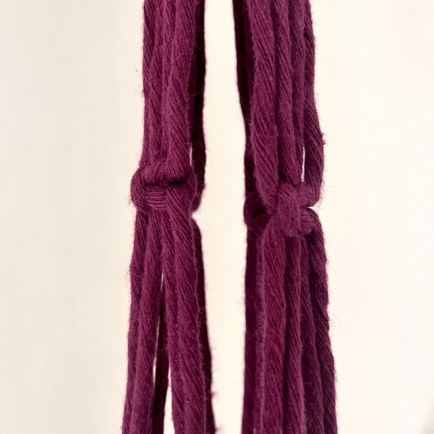 Hangpot bordeaux rood, Ø 16 x 13