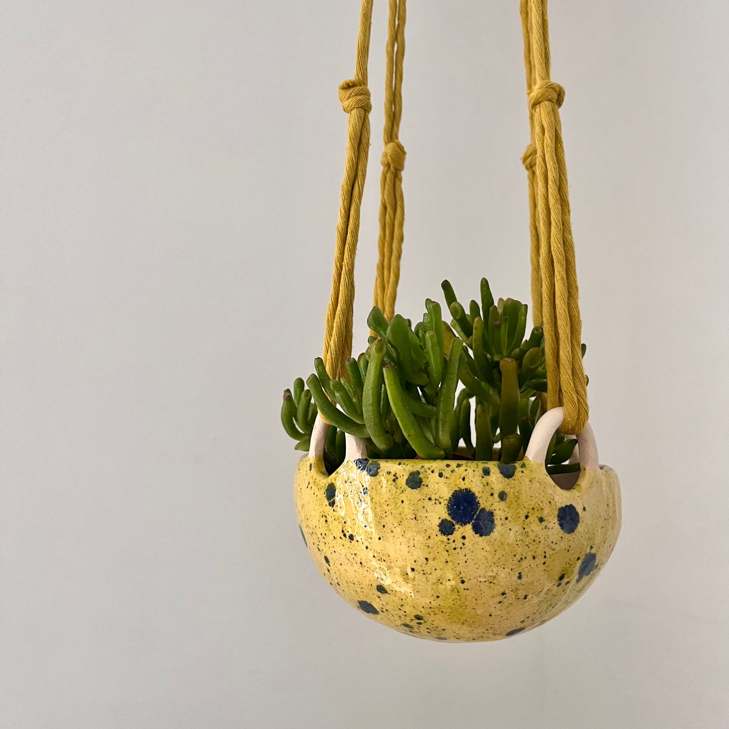 Hangpot geel, Ø 15 x 10