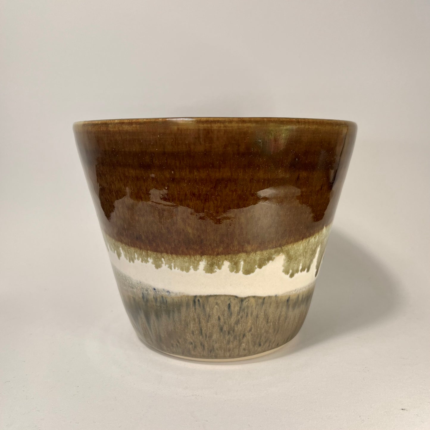 Bloempot 3 kleuren, Ø 16 x 13