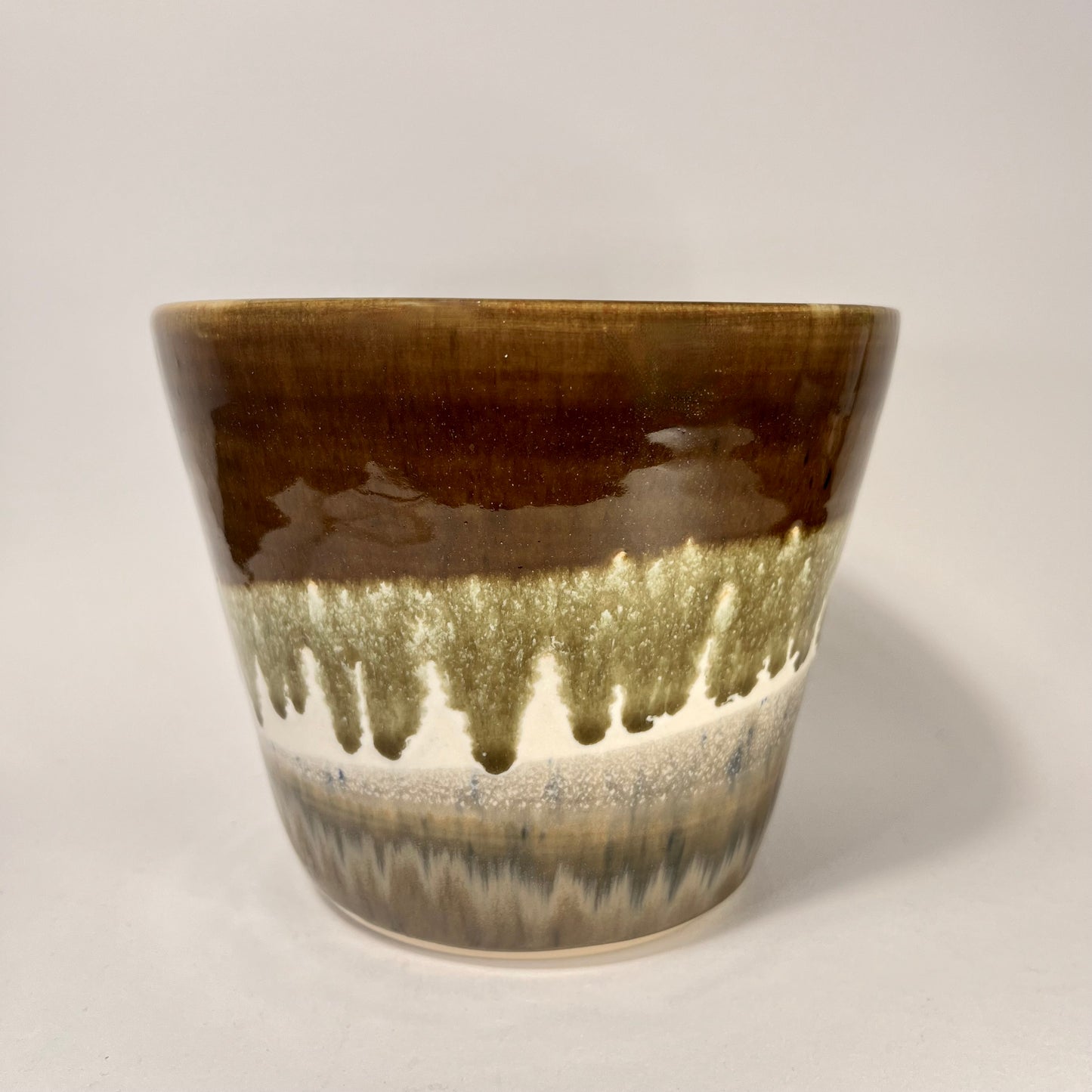 Bloempot 3 kleuren, Ø 16 x 13