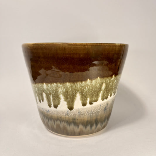 Bloempot 3 kleuren, Ø 16 x 13