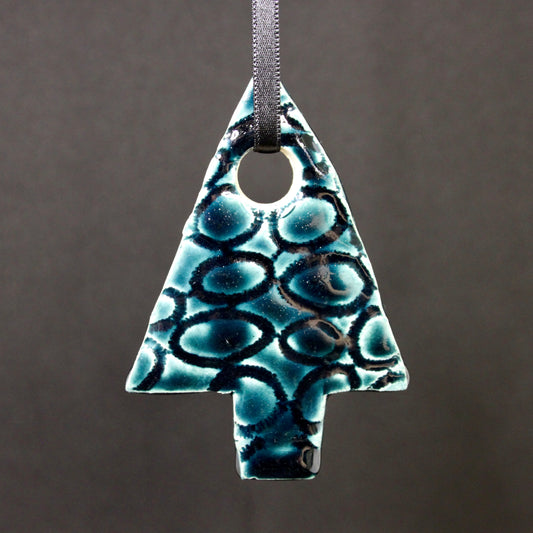 Kersthanger Turquoise blauw