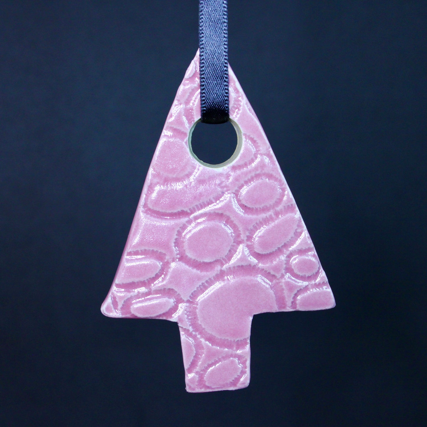 Kersthanger roze