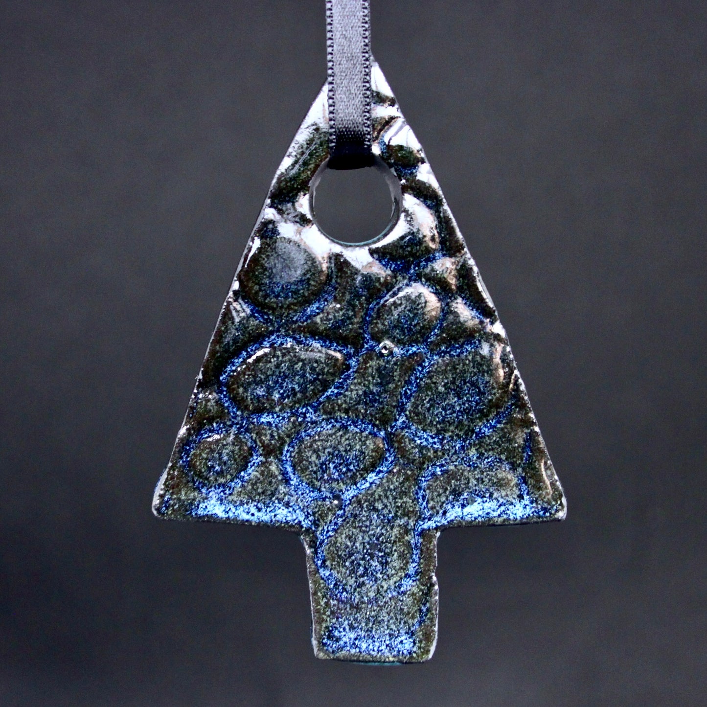Kersthanger Donkerblauw