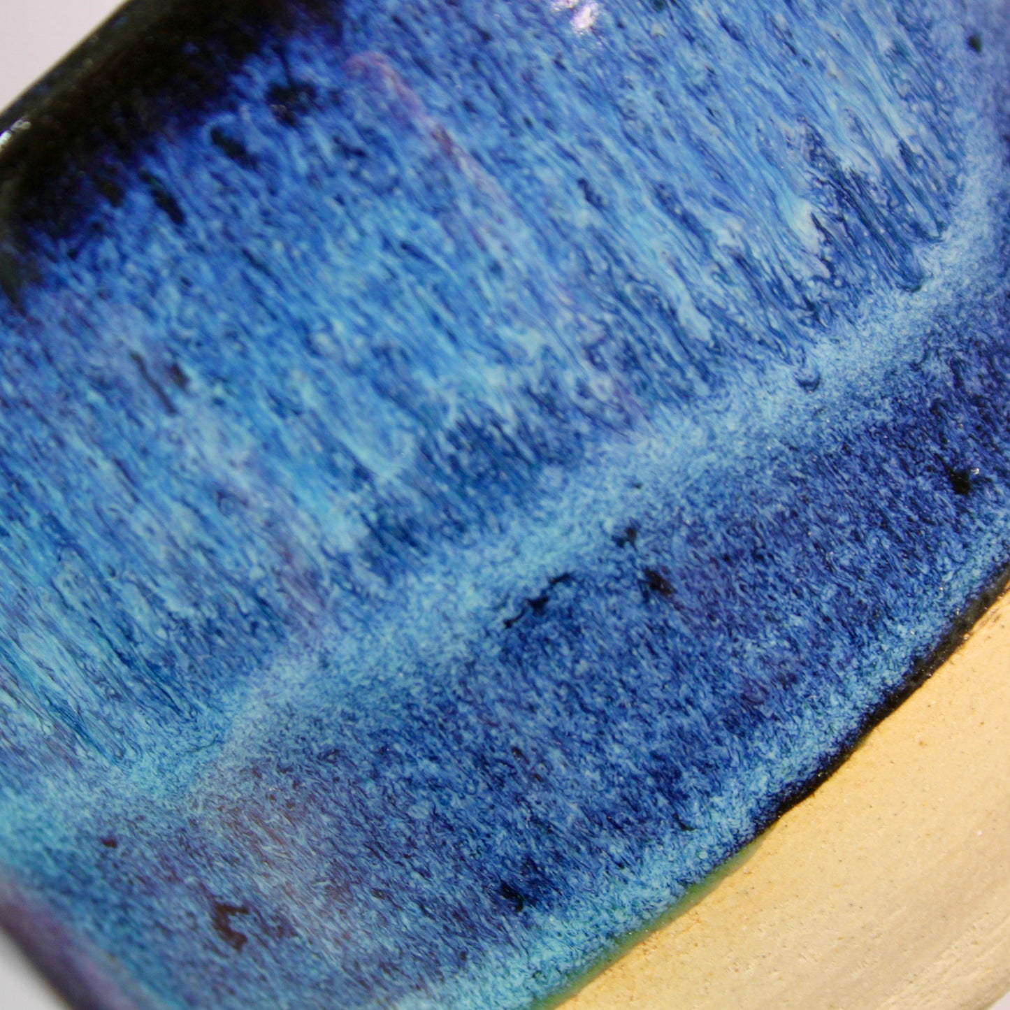 Kleine bloempot donker blauw