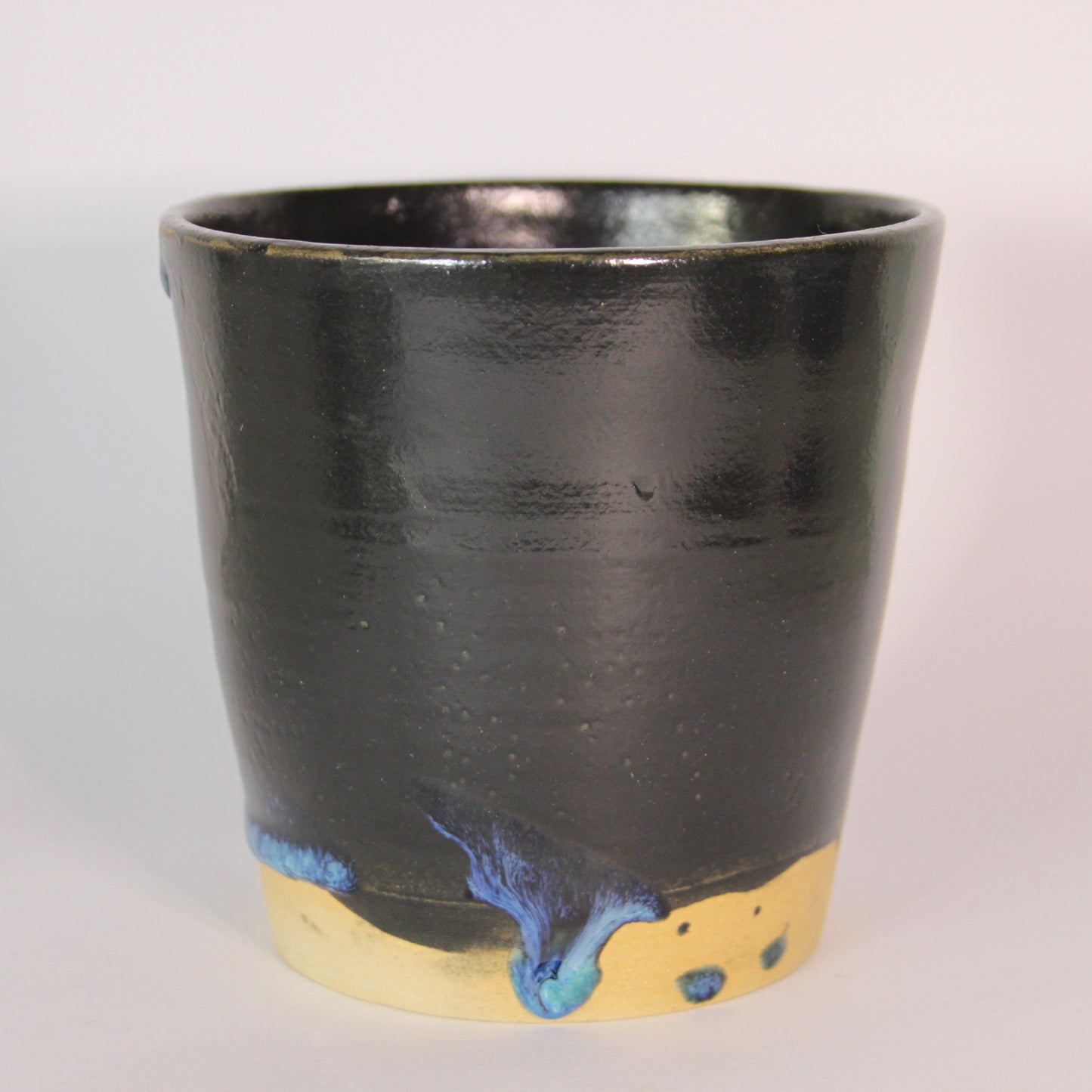 Kleine bloempot Zwart