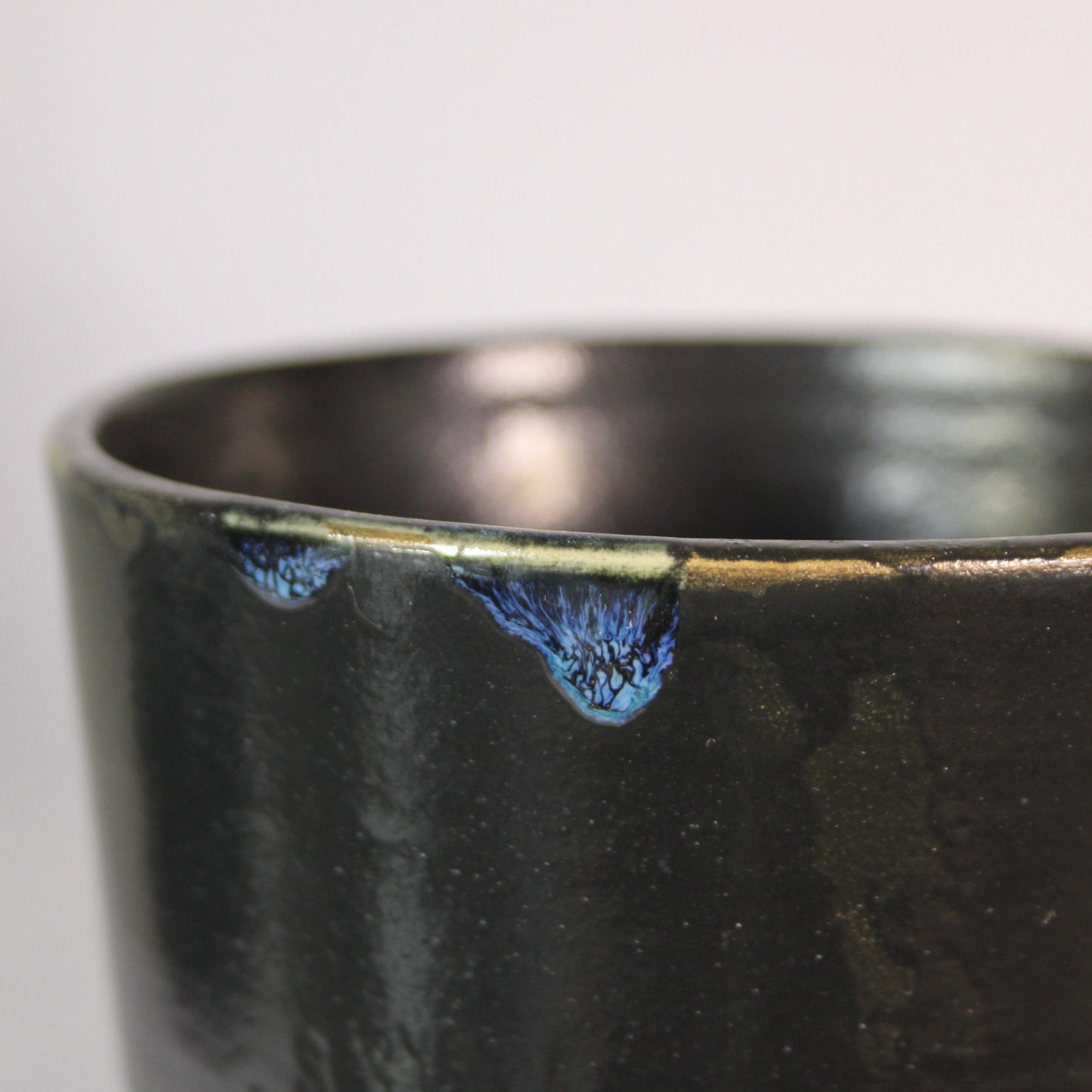 Kleine bloempot Zwart