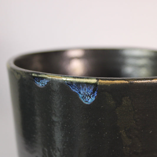 Kleine bloempot Zwart