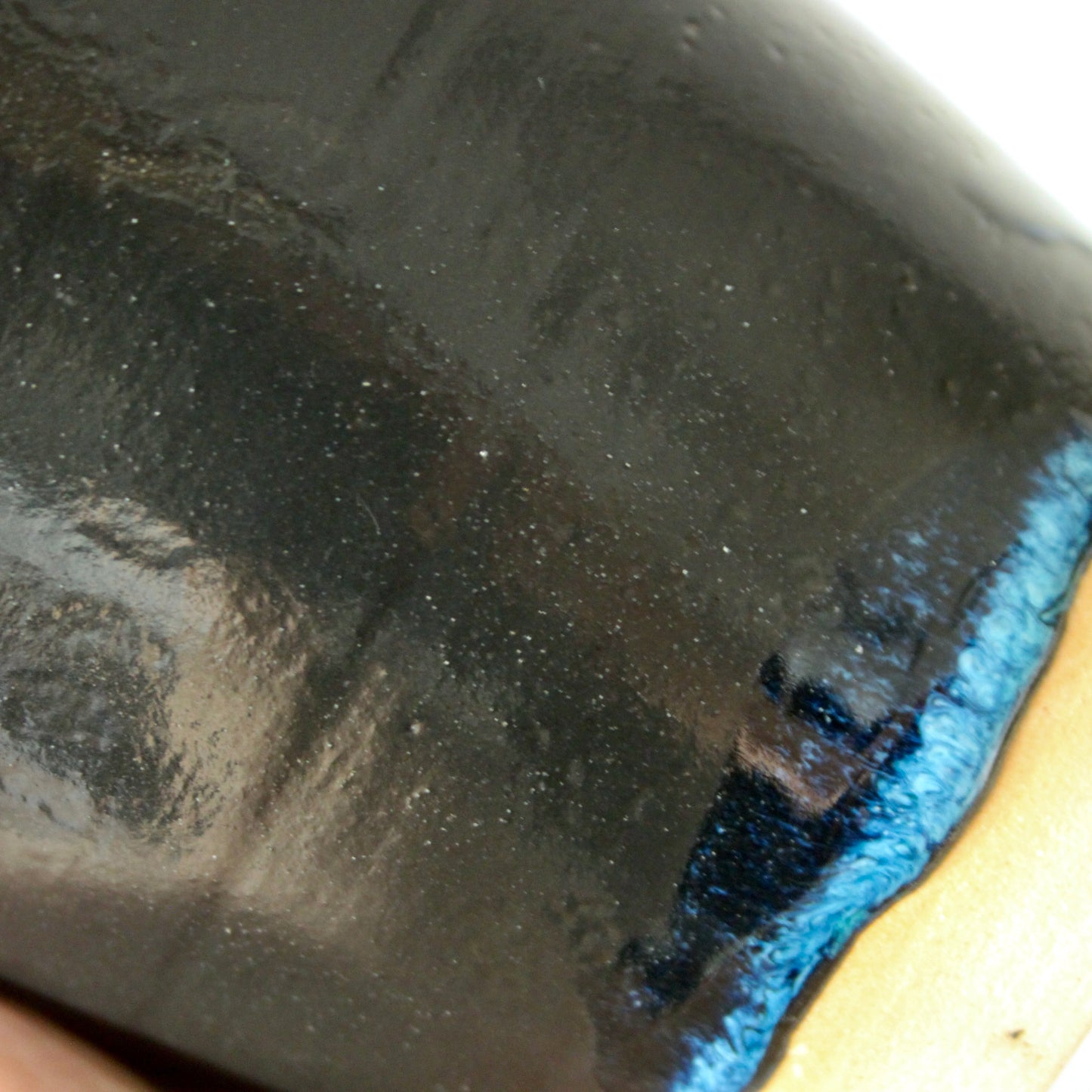 Kleine bloempot Zwart