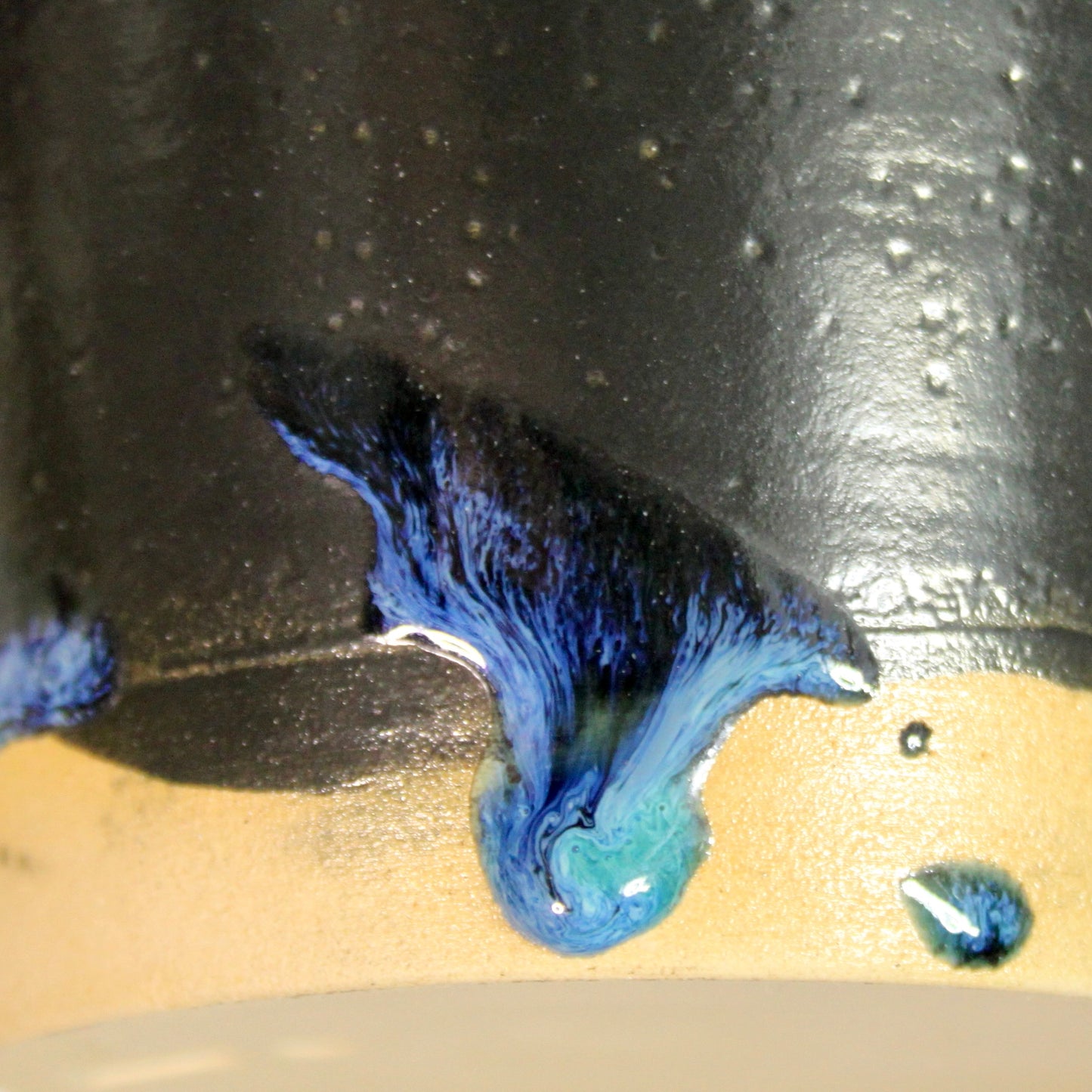 Kleine bloempot Zwart