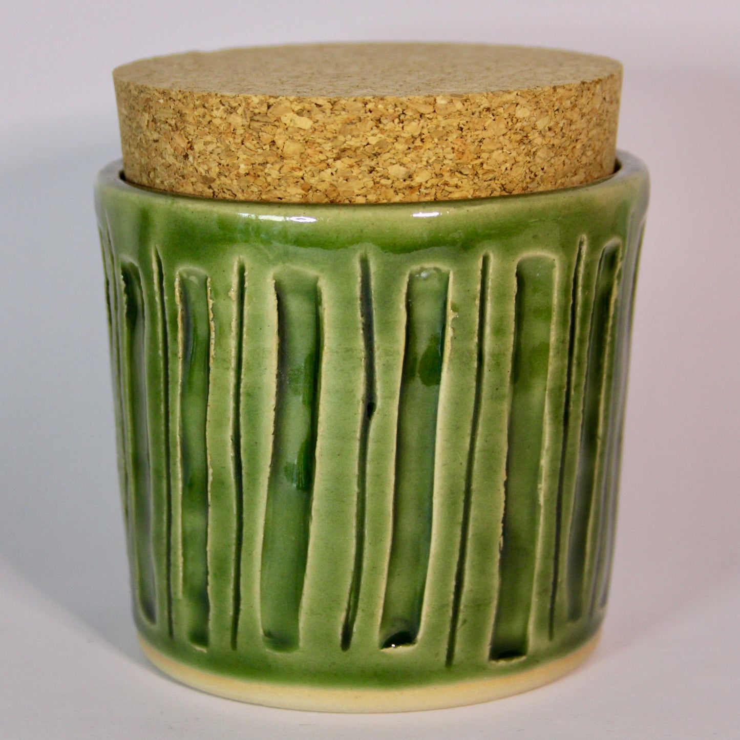 Voorraadpotje groen met bondel