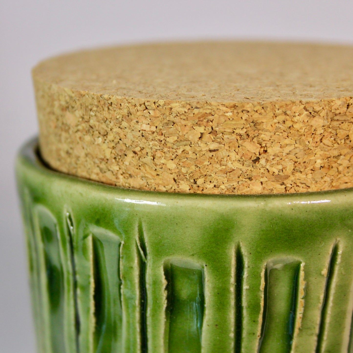 Voorraadpotje groen met bondel