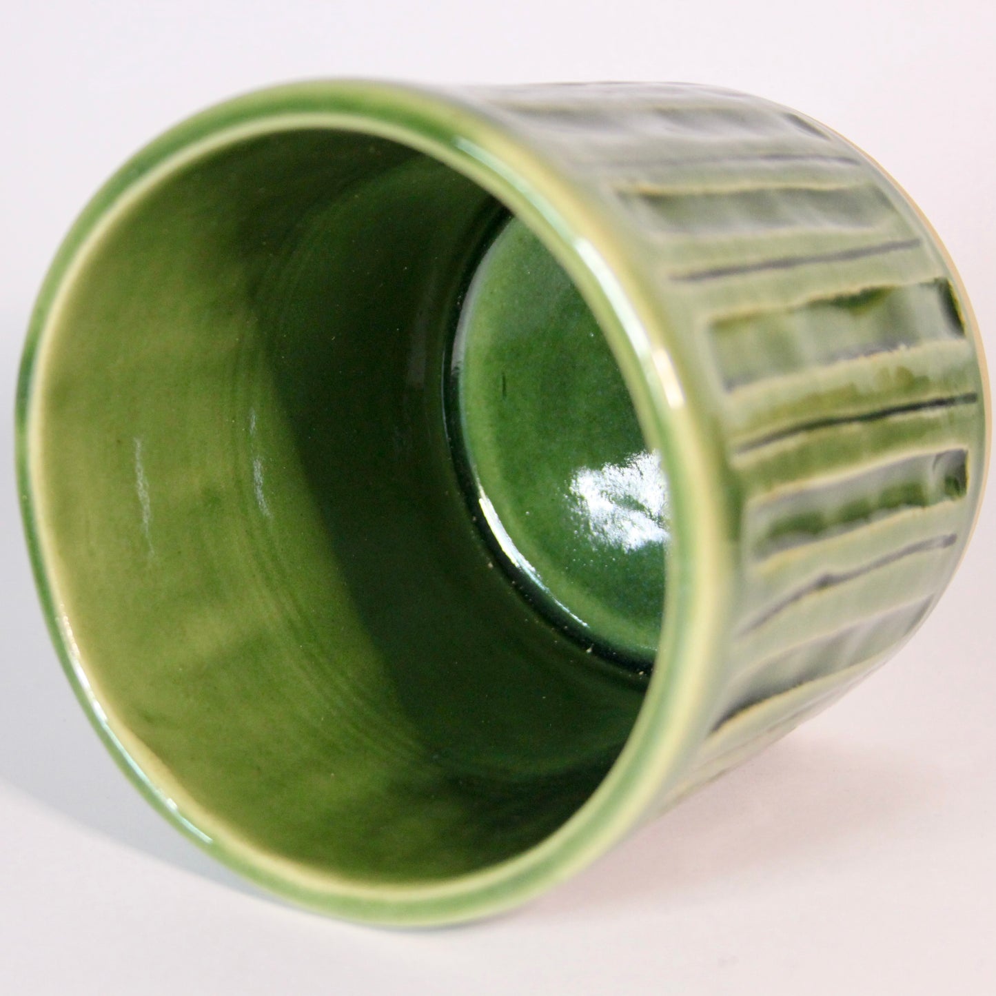 Voorraadpotje groen met bondel