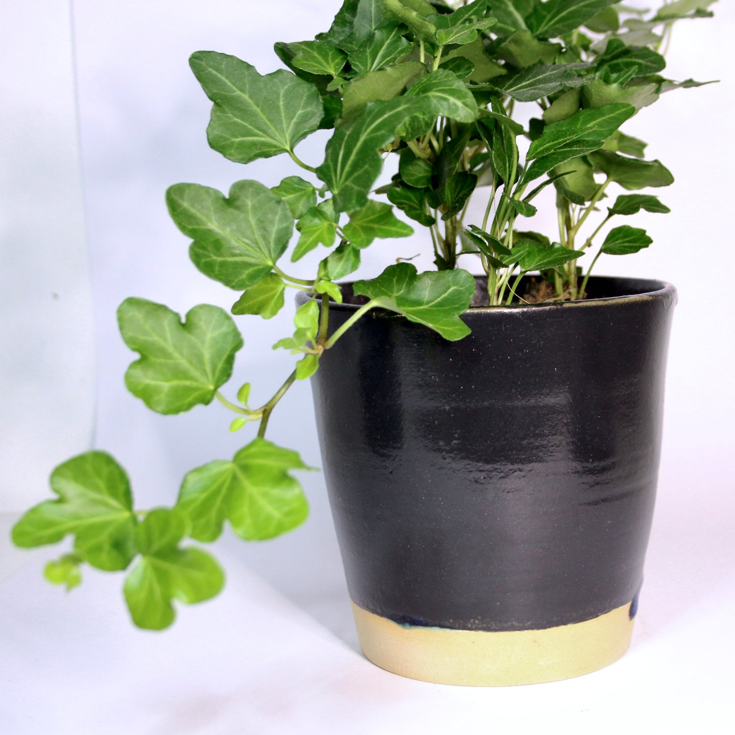 Kleine bloempot Zwart