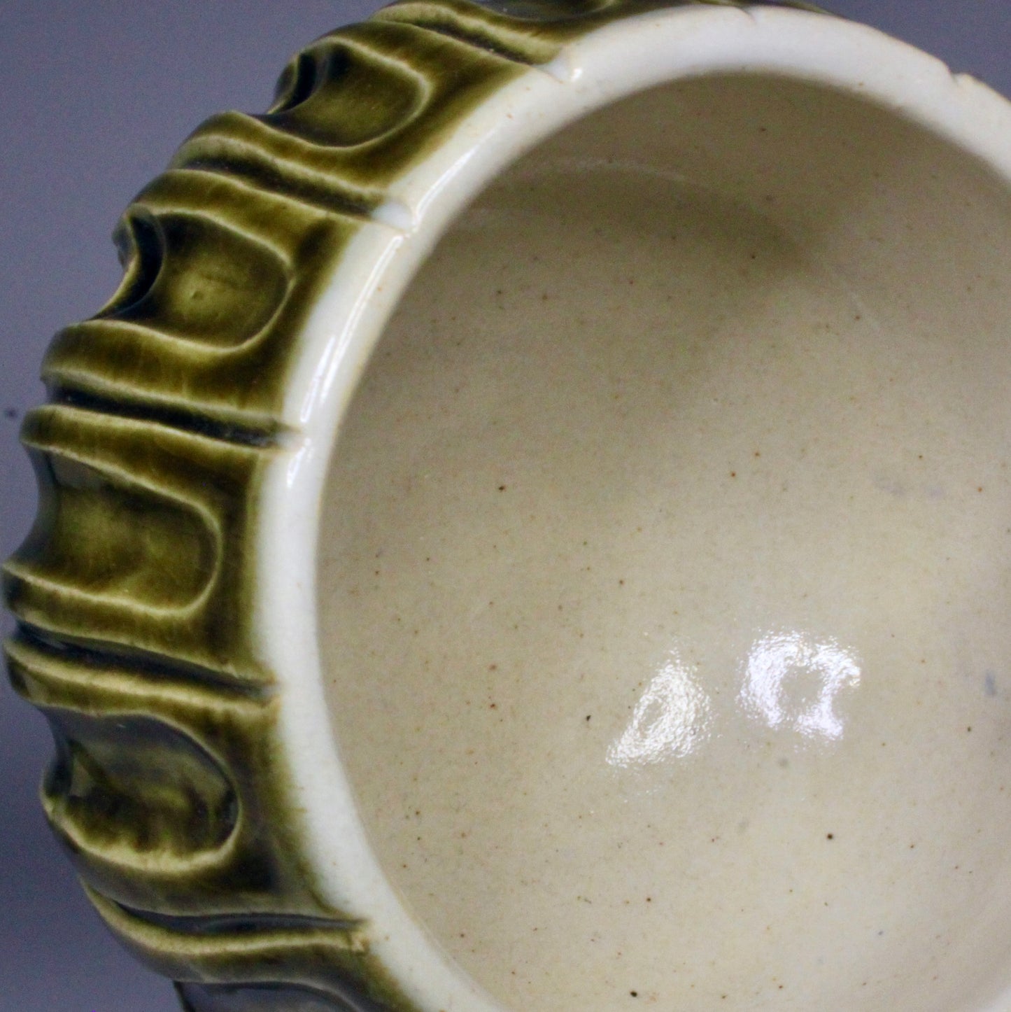 Voorraadpotje bruin cognac met bondel