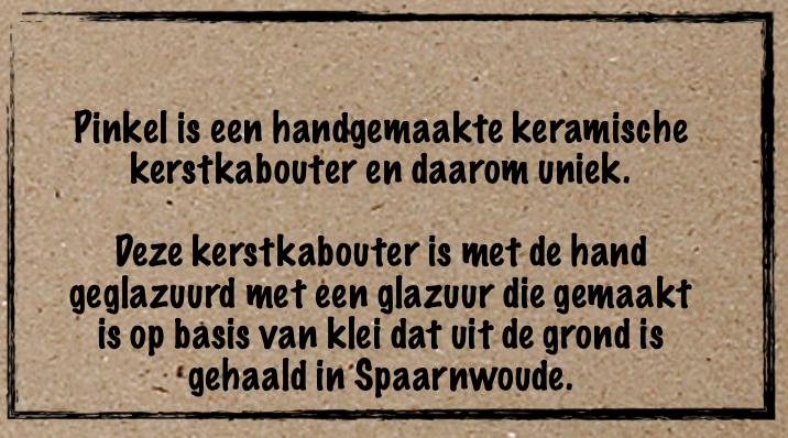 Pinkel de kerstkabouter